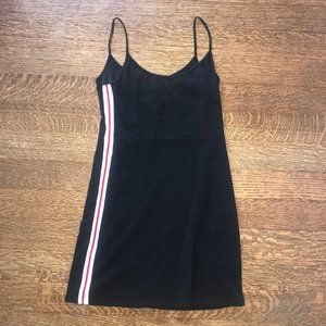 Racer Stripe Mini Bodycon from Brandy